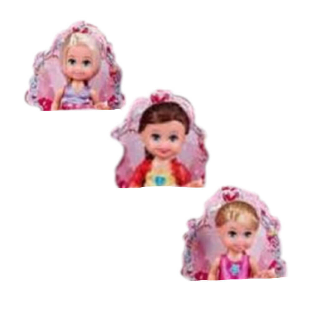 Sparkle Girlz 4.5 "Cupcake Doll Assortered (1 pc tilfældig stil)