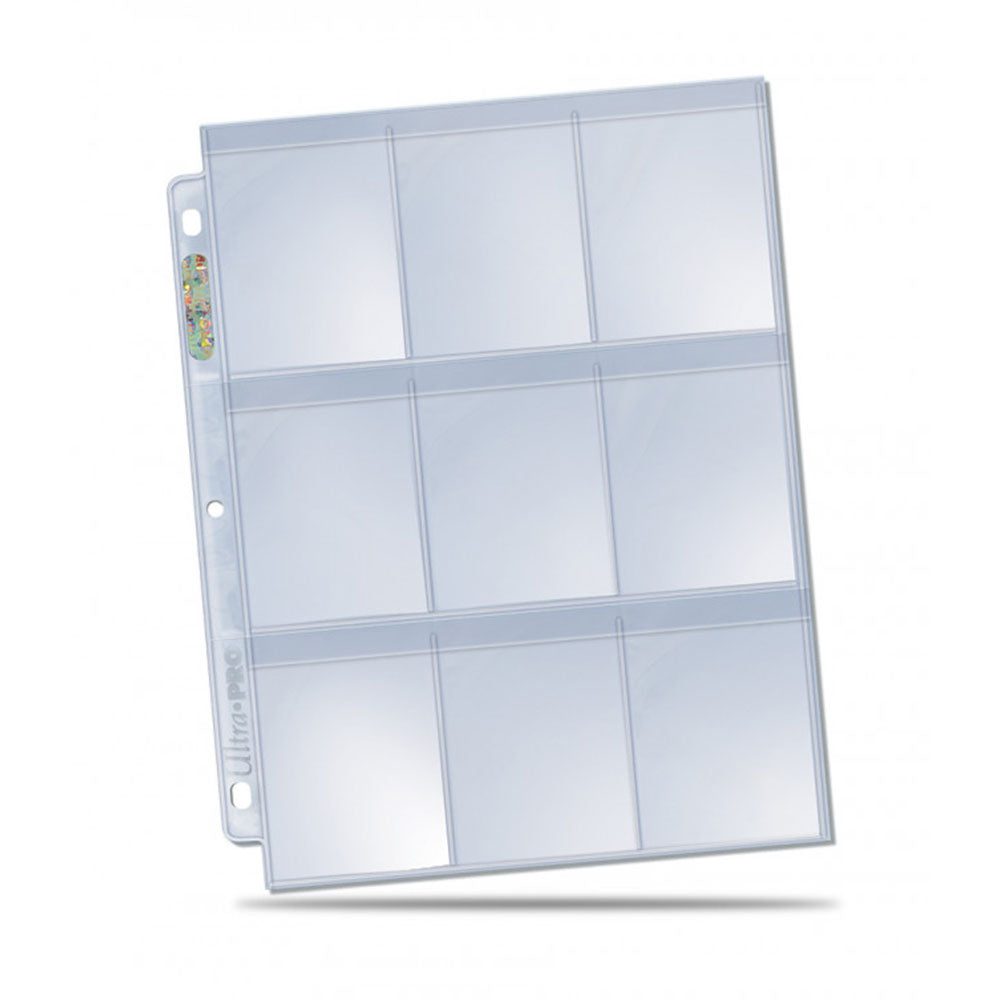 Page de platine de taille standard Ultra Pro 100 9-poche