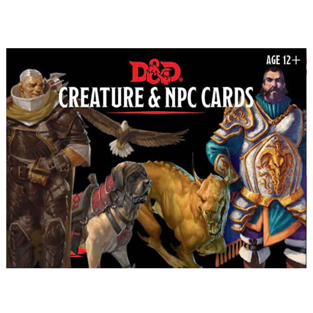 Cartes de sous-traitants Dungeons & Dragons