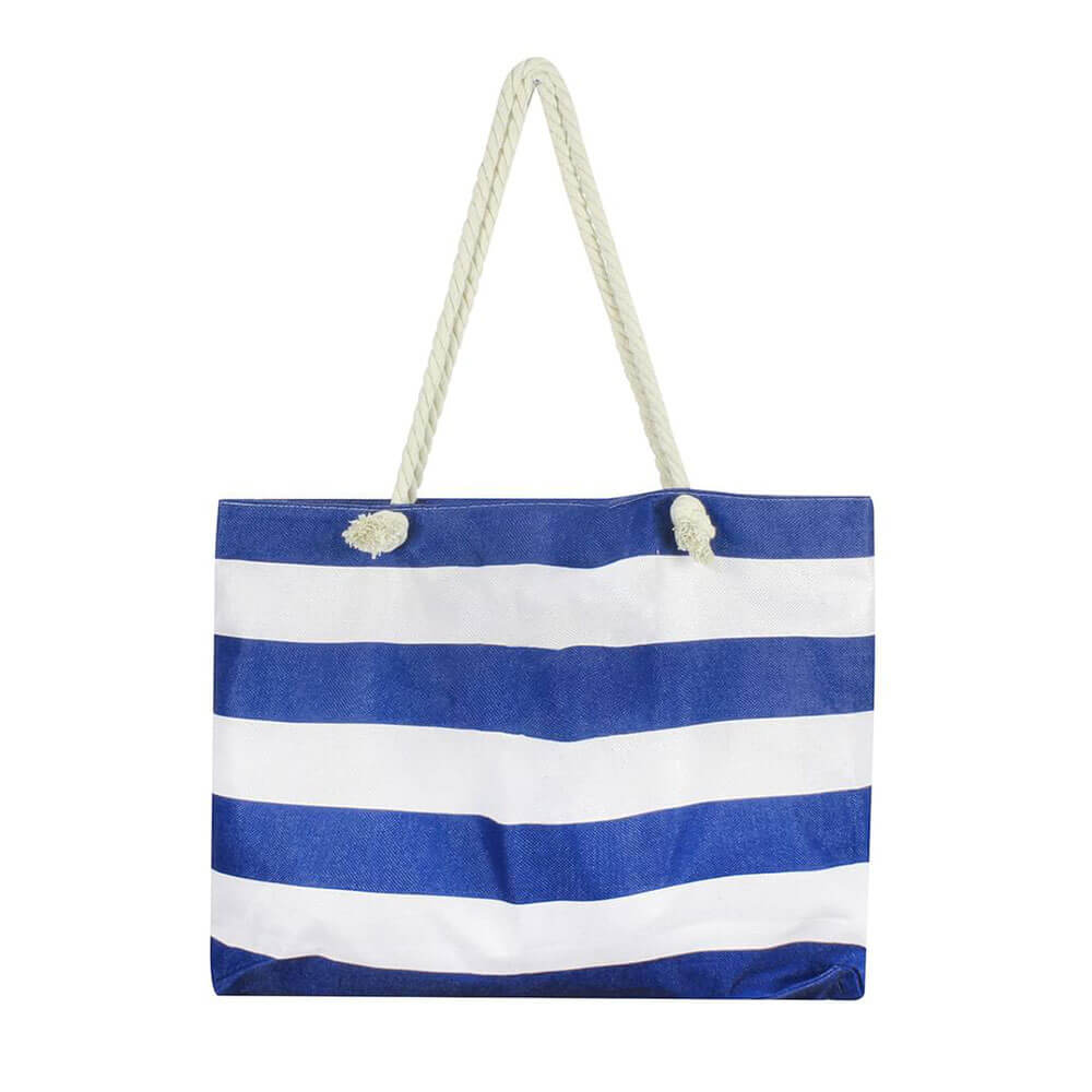 Bolsa de praia Retro Stripe w/ Interior (70x42x15cm)