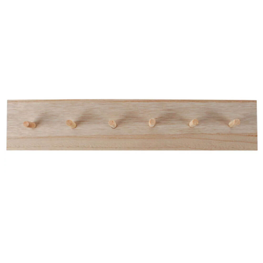 Percha de madera Loke 50 cm