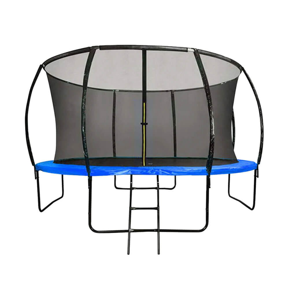 Trampoline m/ Ladder Shoe Bag & Basketball Hoop