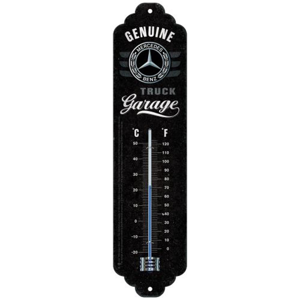 Nostalgic-Art Mercedes-Benz Genuine Truck Garage Thermometer