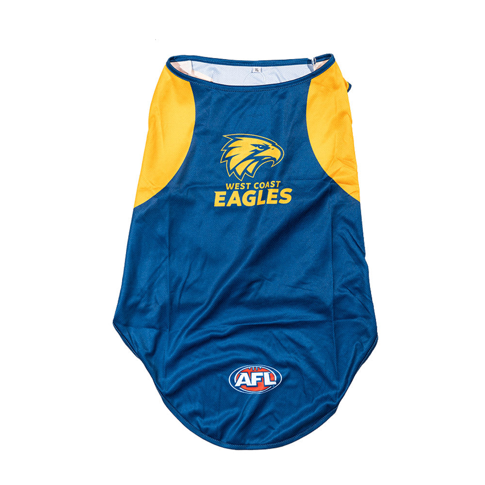 AFL West Coast Eagles Pet Jersey