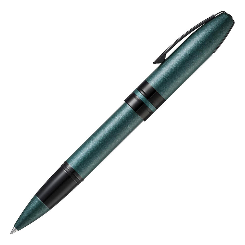 Icon Rollerball Pen con moldura de PVD negro brillante