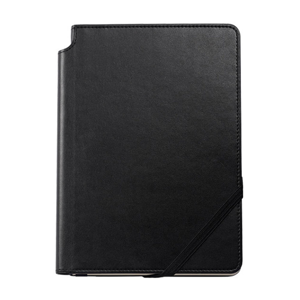 Cross Medium Dotted Leather Journal (svart)