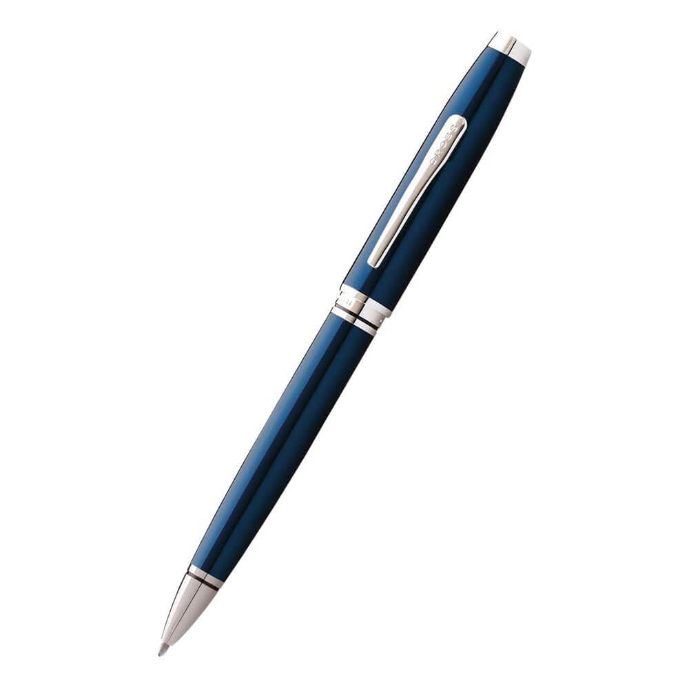 Kryds Coventry Ballpoint Pen med krom tone