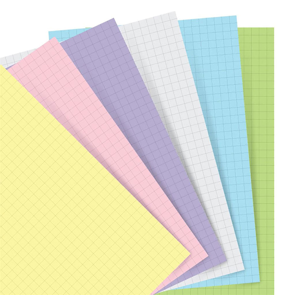 Filofax Pastel Pocket Journal Rebill 60pk