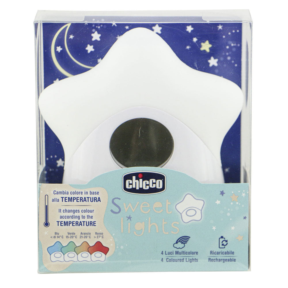 Chicco Star Night Light USB Termómetro USB