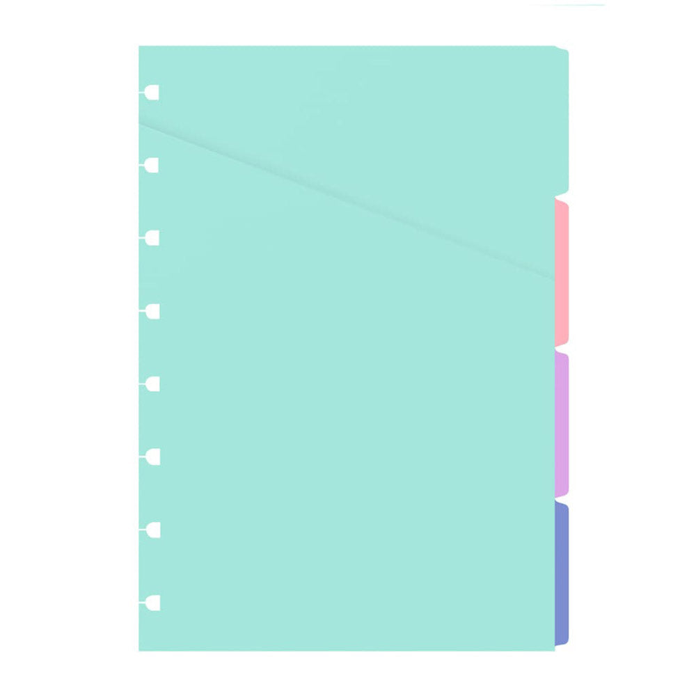 Filofax A5 Notebook Pastel Indicies 4pk