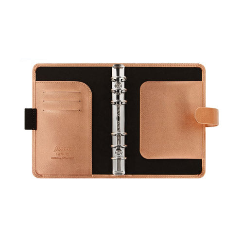 Filofax Saffiano Personal Organiser (Rose Gold)