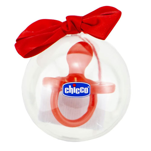 Chicco Physio Soft Silicone Soother (Red)