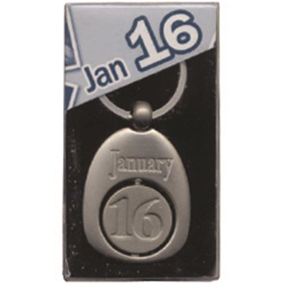 January Chronicle Keyring