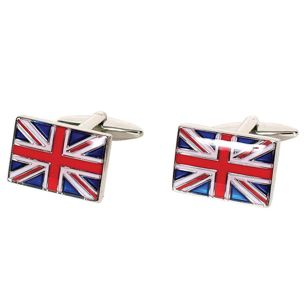 UK Flag Button Cufflinks