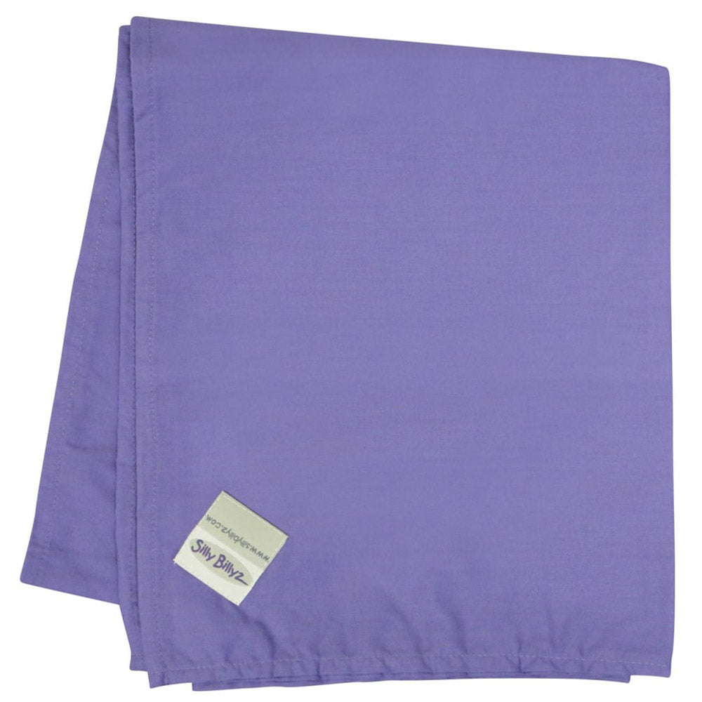 Silly Billyz Polycotton Flat Cot Sheet (Lilac)