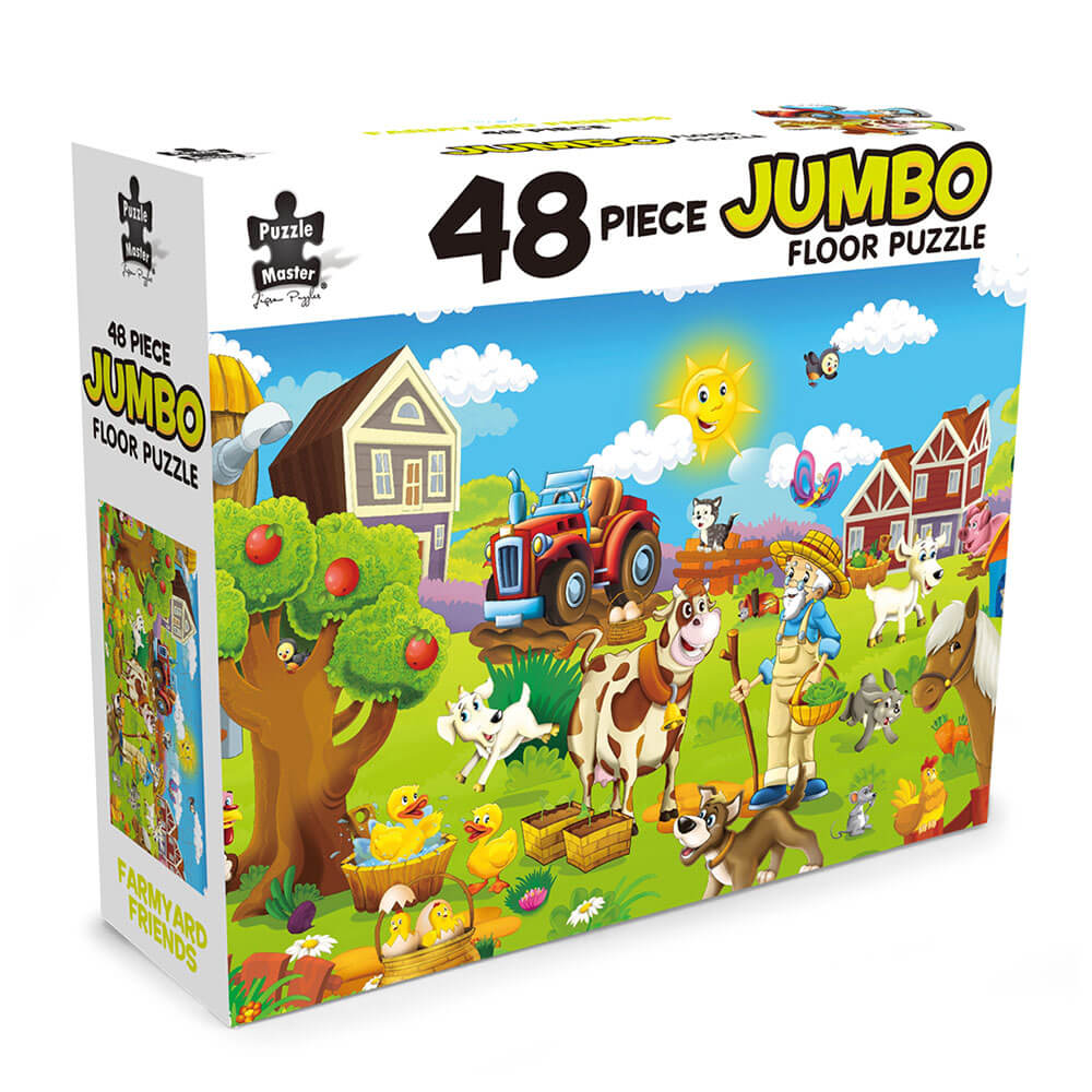 Quebra -cabeça de piso jumbo 48pcs