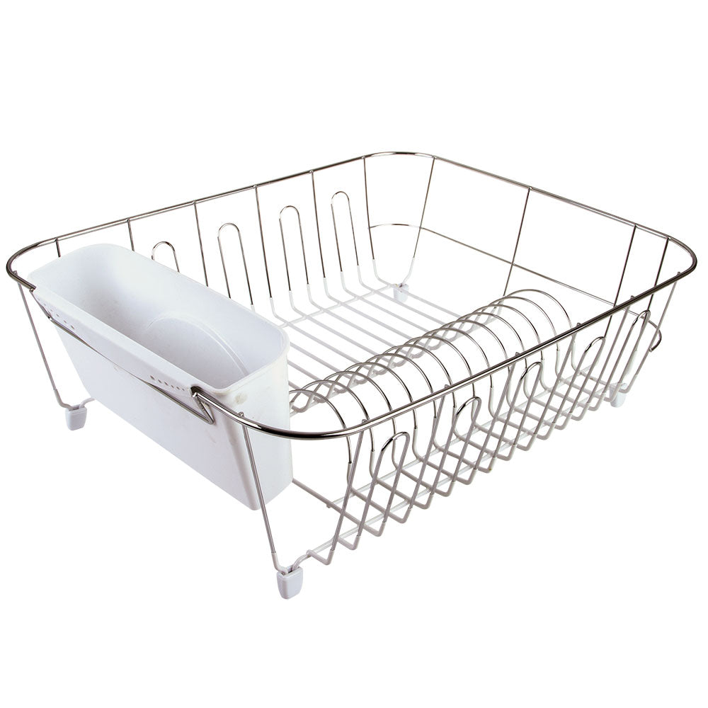 D.LINE Lille opvaskemaskine krom/PVC med caddy