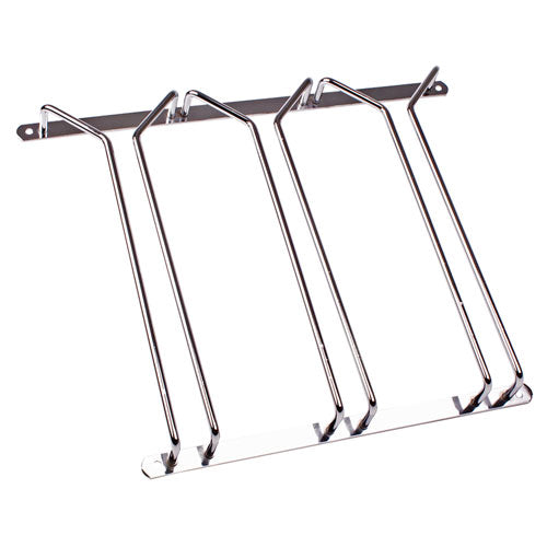 Bartender Glass Stemware Rack 28cm (Chrome)