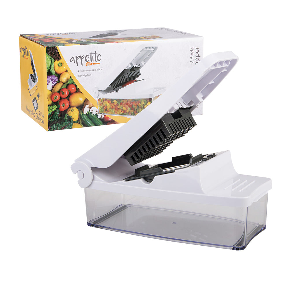 Appetito 2-Blade Vegetable Chopper