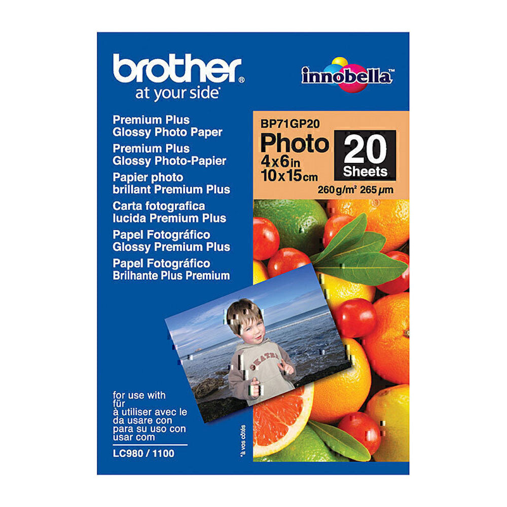 Bror blank papir 260gsm 20pk