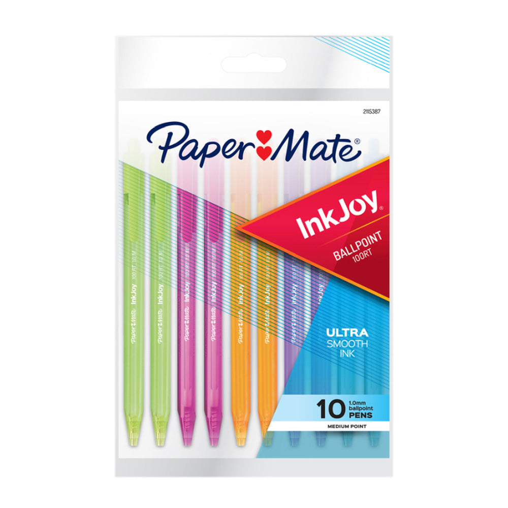 Paper Mate 10-Pack Inkjoy 100RT Ballpen (doos van 12)