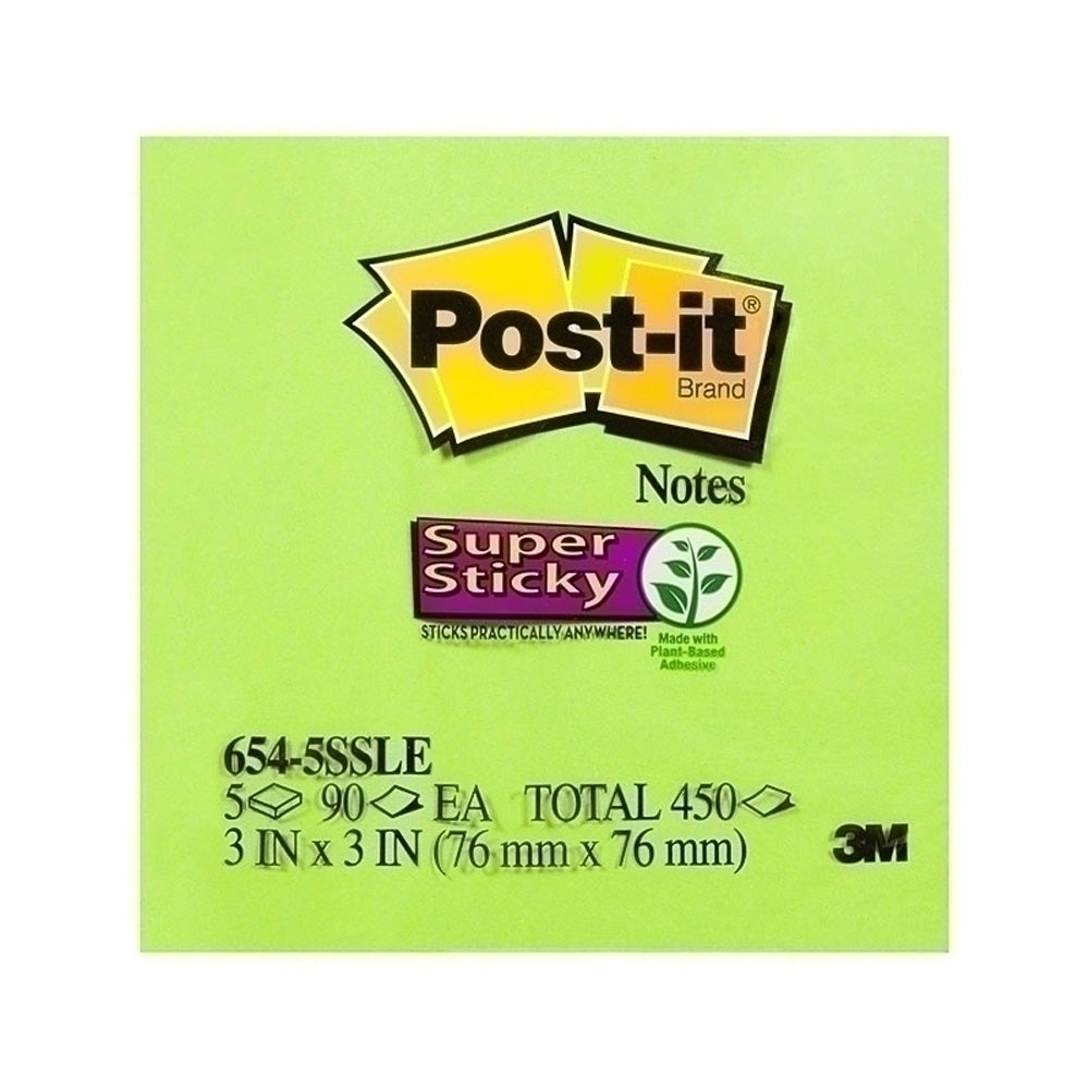 Post-It 76x76mmスーパースティッキーノート（4の箱）