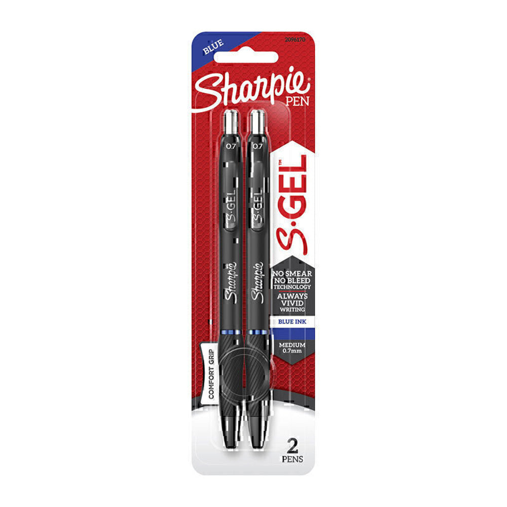 Sharpie Retractable Gel Pen 0,7 mm 2pk (Box von 6)