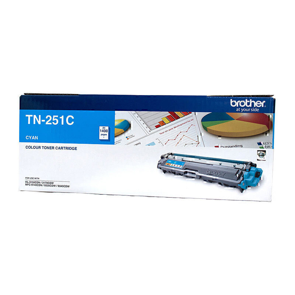 Irmão TN251 Cartucho de toner ciano