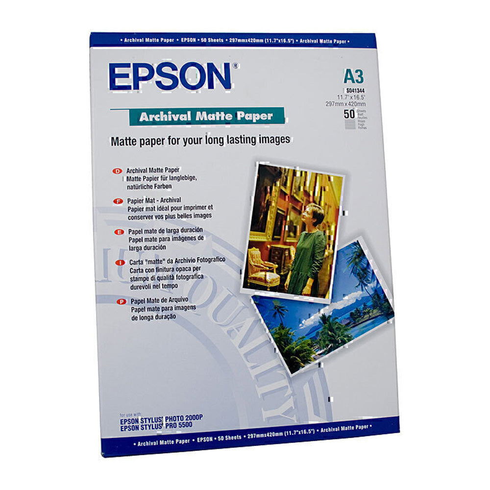 Epson arkivmatte papir 50pc