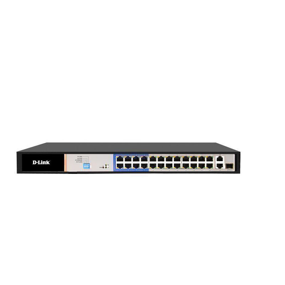 D-Link Poe Switch z portem długiego zasięgu