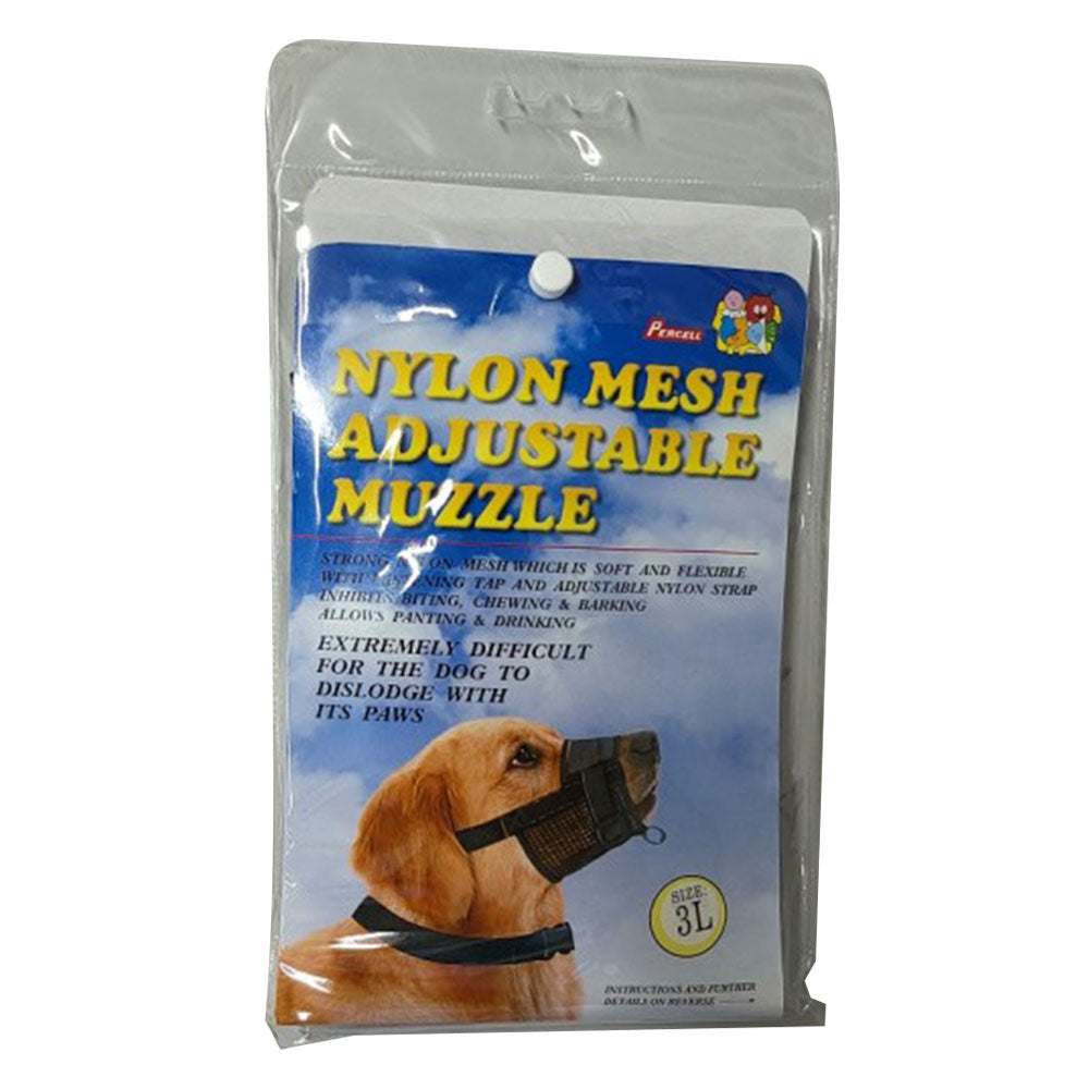 Percell justerbar nylon mesh hund nos