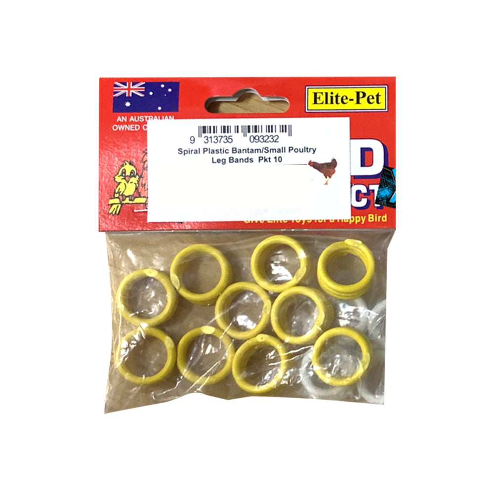 Elite Pet Plastic Ben Ring 10pk