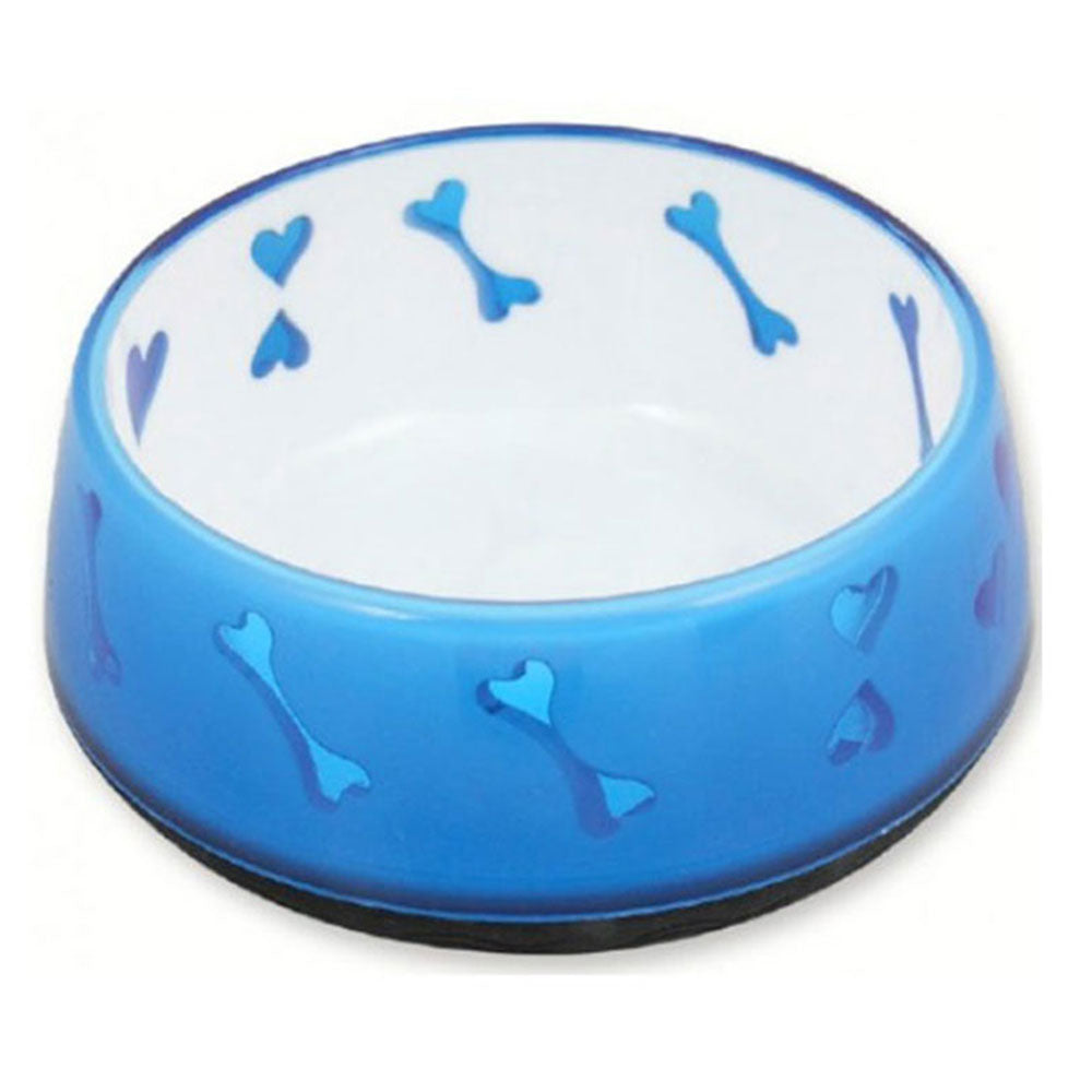 Pawise Lifestyle Dog Love Bowl (blau)