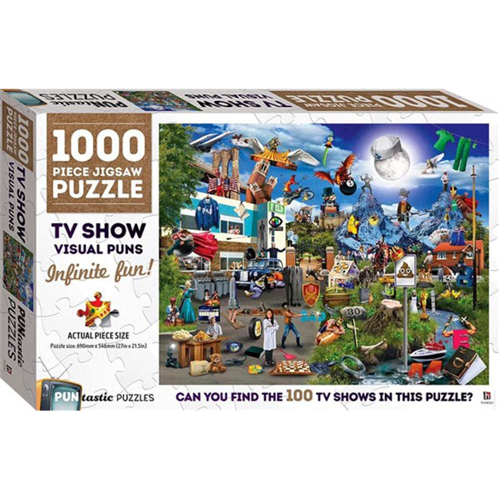 Puntastic Visual Puns puzzle puzzle 1000pcs