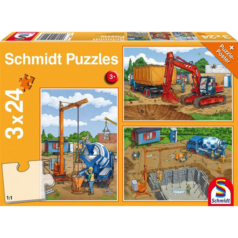  Schmidt Puzzle 3x24tlg