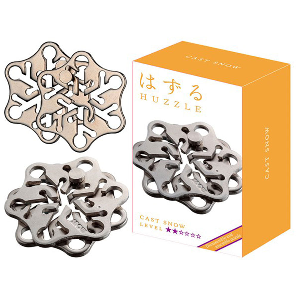 Hanayama L2 kastede Huzzle Brain Teaser -puslespil