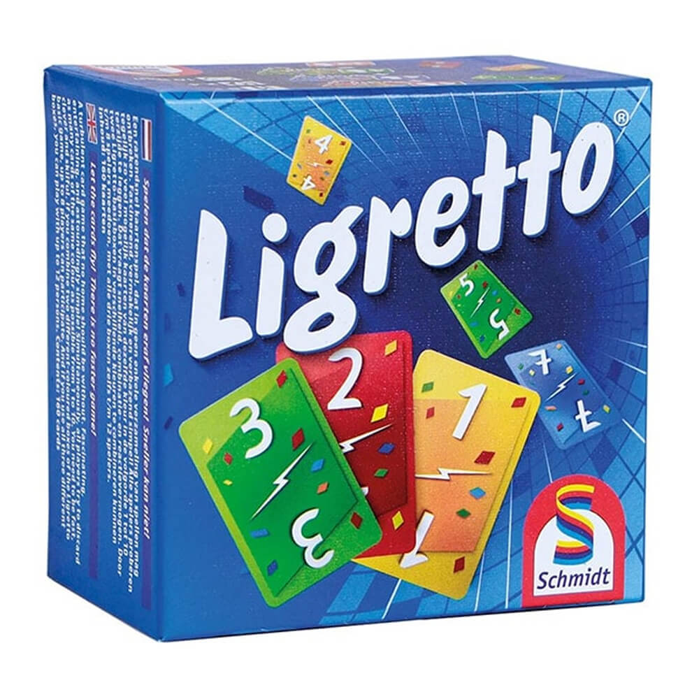 Juego de juegos de cartas de color Ligretto