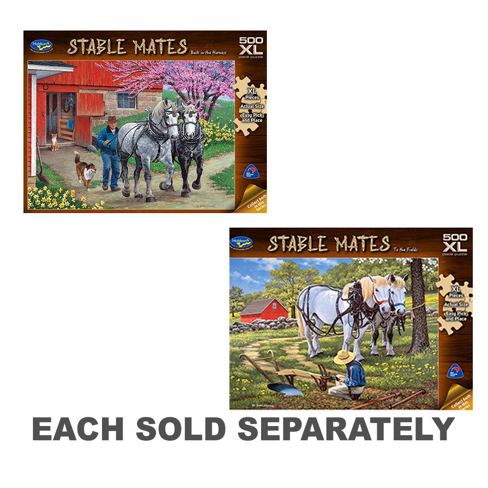 Stable Mates 500XL Piece Puzzle