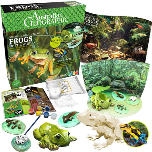 Australian Geographic: Amazing and Bizarre Frogs Kit