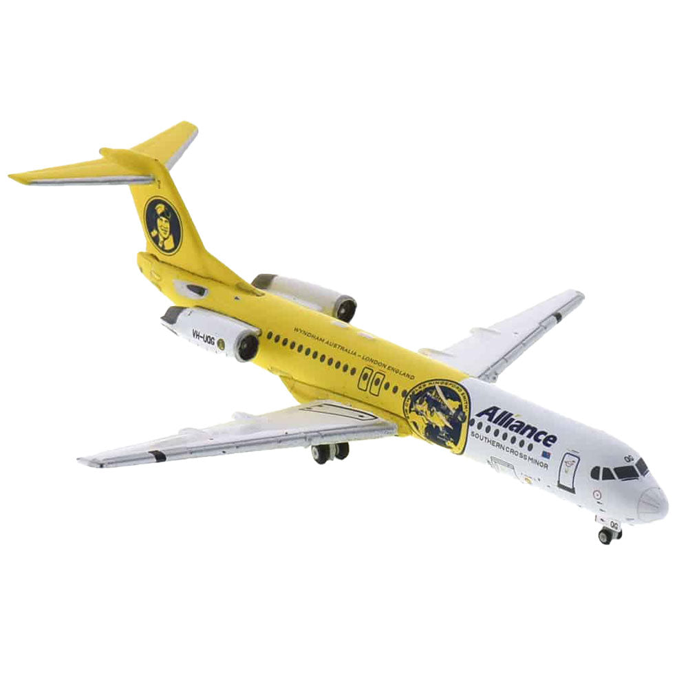 Alliance Airlines Fokker 1/400 Modelo de avião em escala