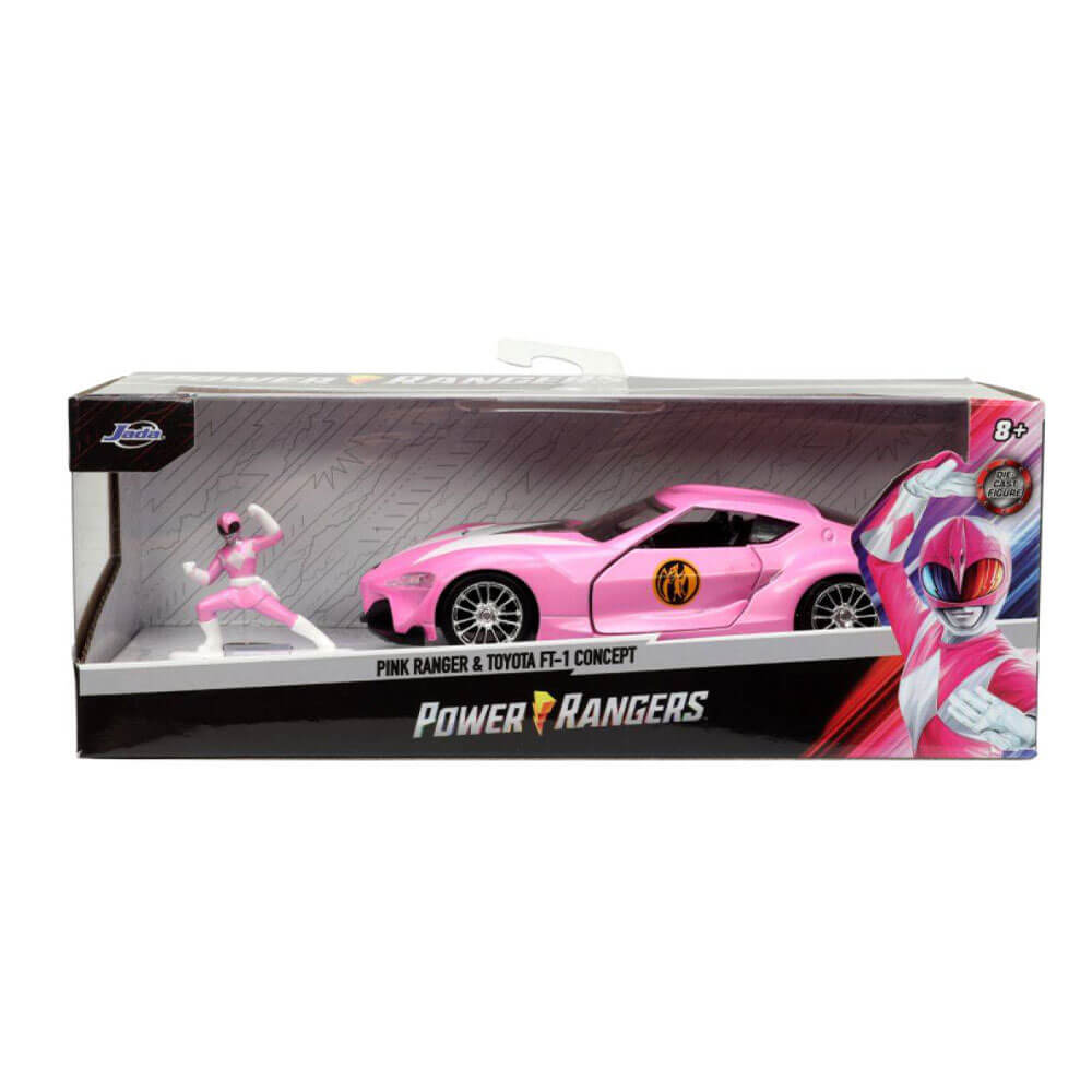 Power Rangers Toyota FT-1 z różowym strażnikiem