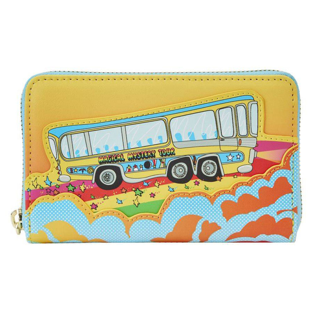 The Beatles Magical Mystery Tour Bus Zip Wallet