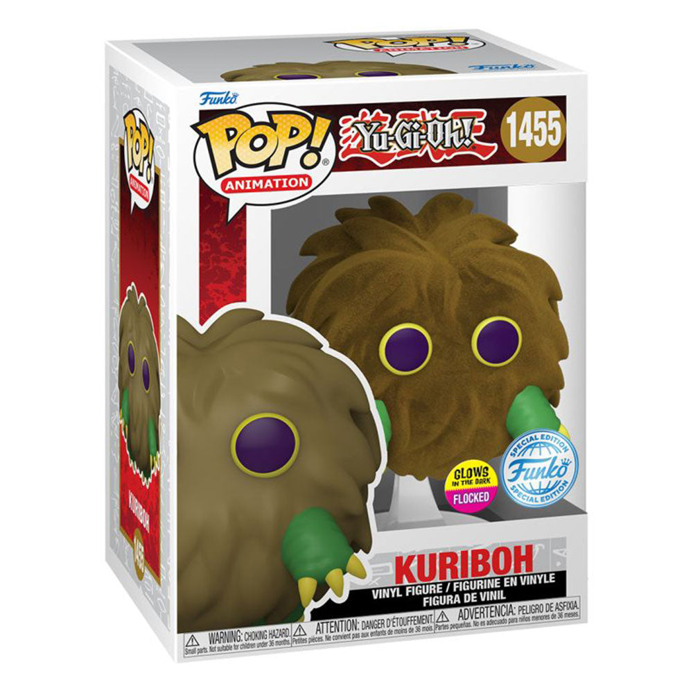 Yu-Gi-Oh! Kuriboh US Exclusive Flocked Glow Pop! Vinyl