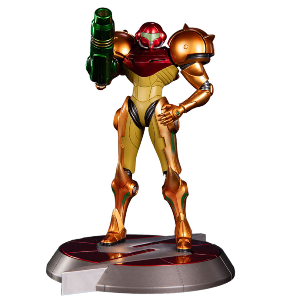 Metroid prime samus varia costume pvc statue