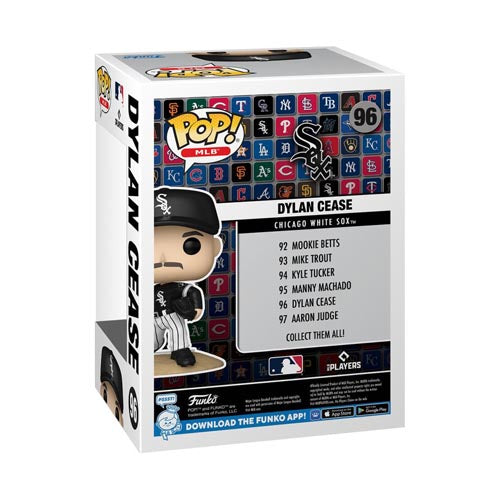 MLB: White Sox Dylan Cease Pop! Vinyl