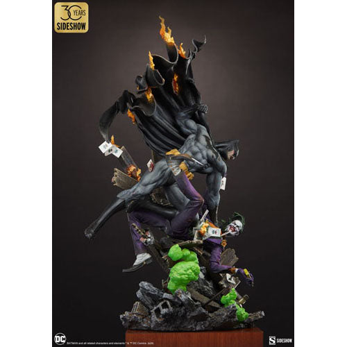 Batman vs Joker Eternal Enemies Premium Format Statue