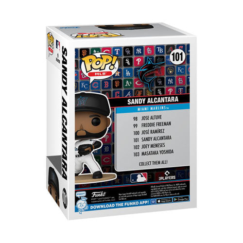 MLB: Marlins Sandy Alcantara Pop! Vinyl