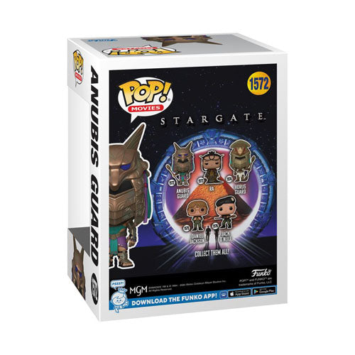 Stargate Anubis Guard Metallic Pop! Vinyl