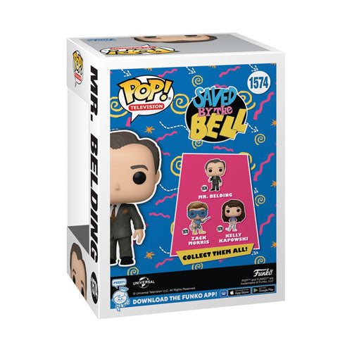 Saved by the Bell: 30th Annivversary Mr. Belding Pop! Vinyl