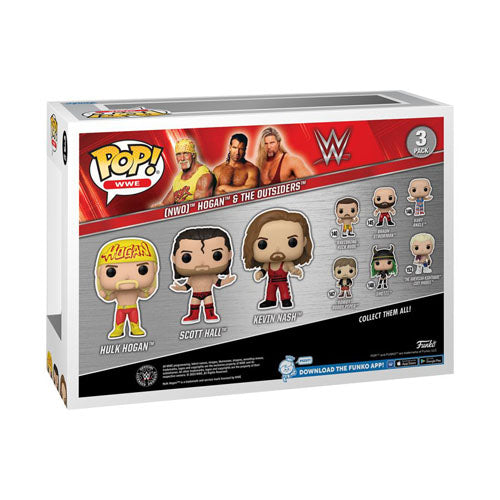 WWE Hulk Hogan & The Outsiders Pop! 3-Pack